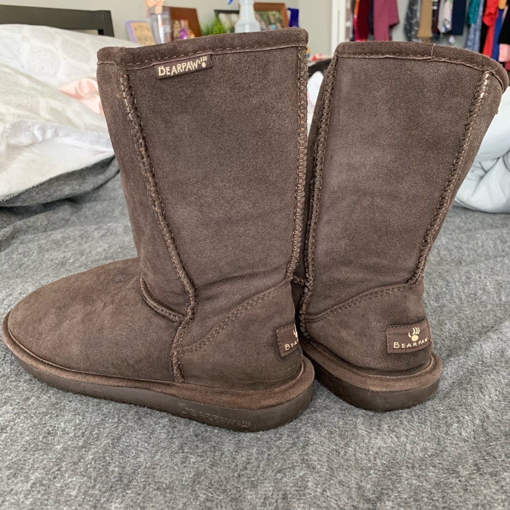 Dark Brown BearPaw Boots